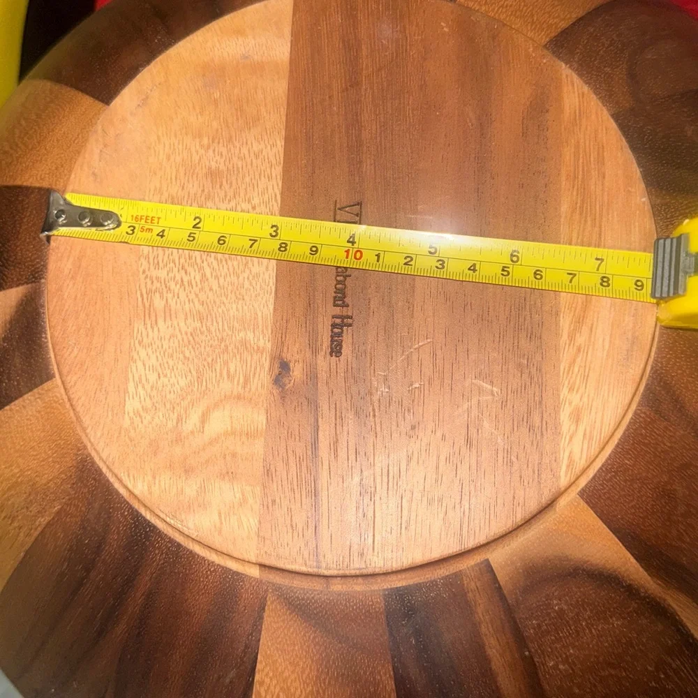 Vagabond House TRIBECA WOOD SALAD BOWL